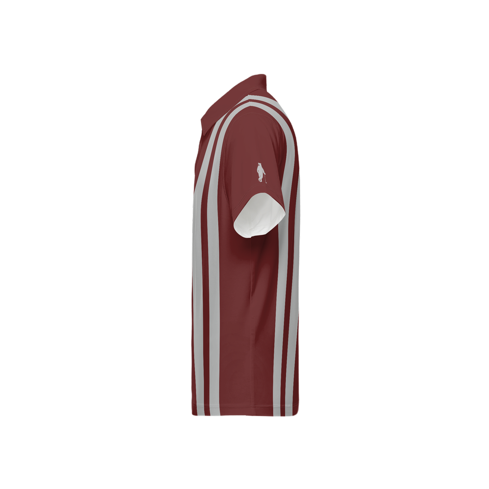 Back 9 Polo-Maroon