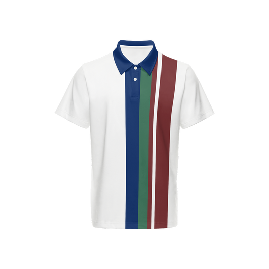 Back 9 Polo-Striped