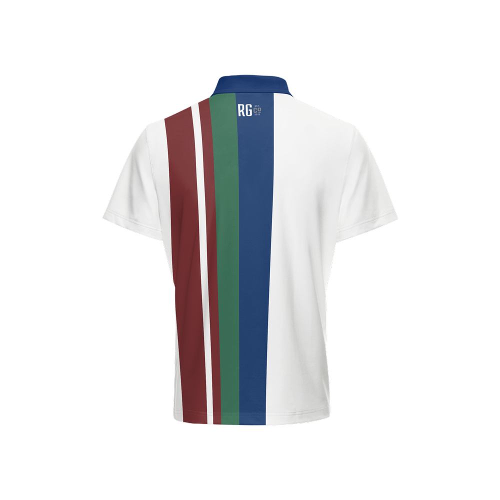Back 9 Polo-Striped