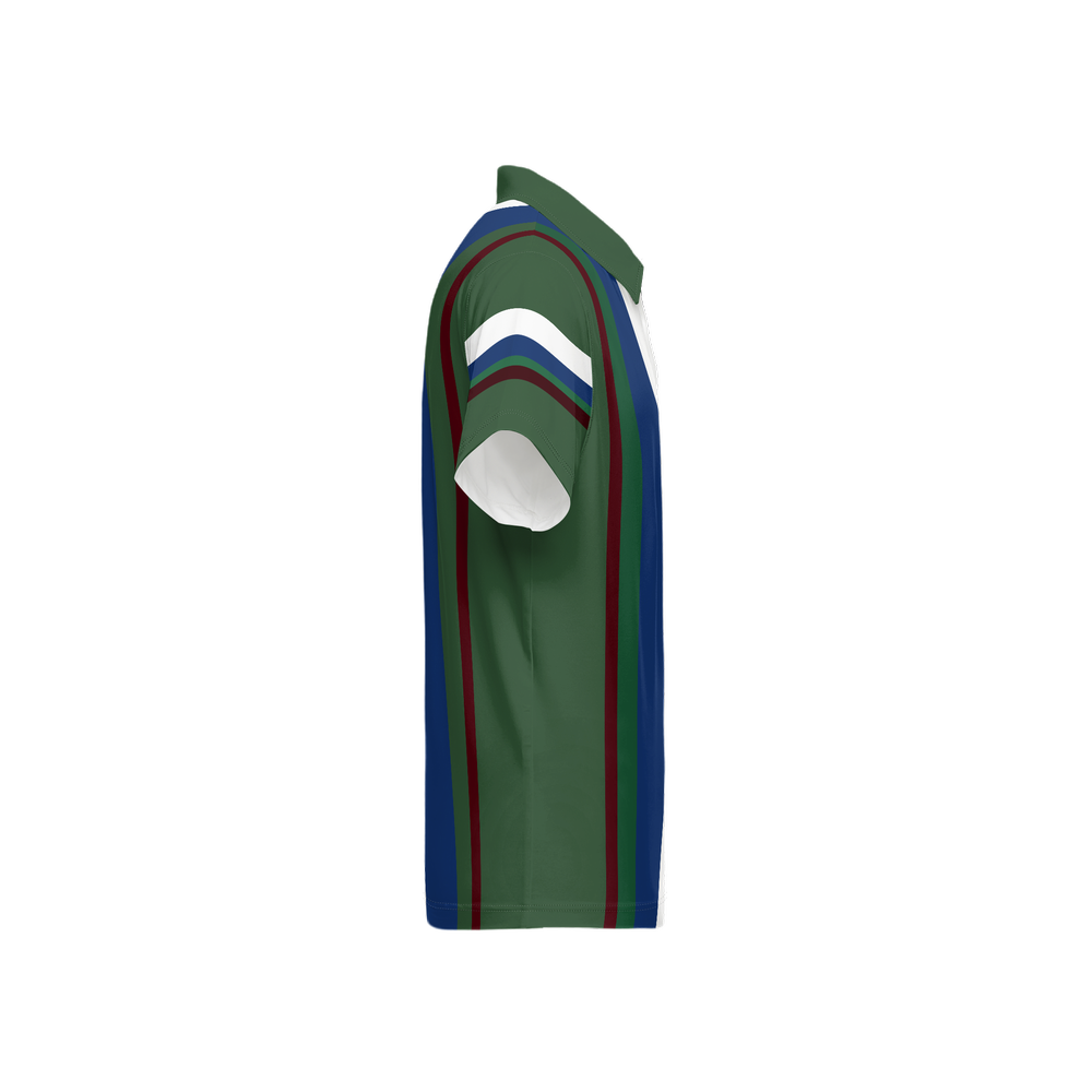Back 9 Polo- Forest Green