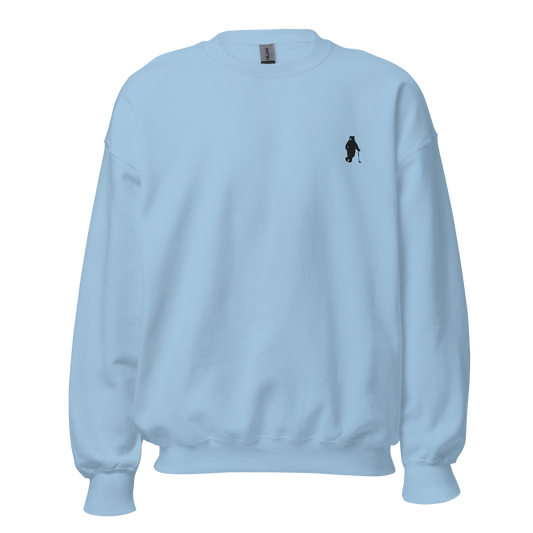 Bogey Crewneck- Baby Blue