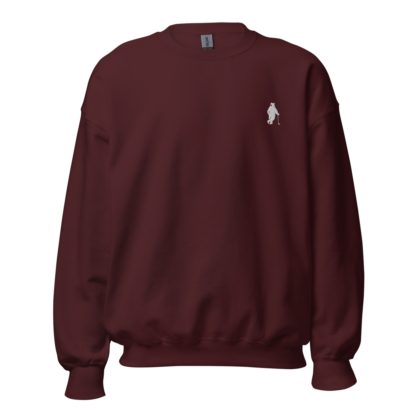 Bogey Crewneck- Maroon