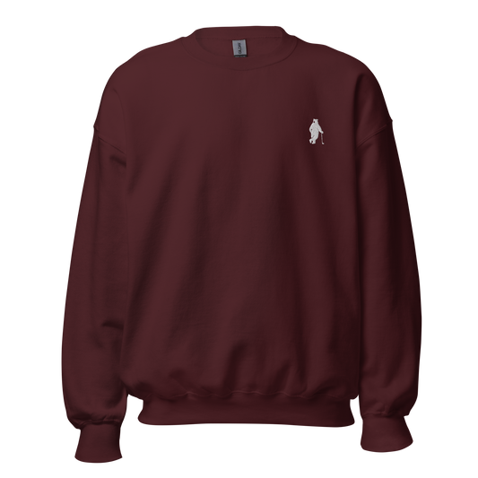 Bogey Crewneck- Maroon